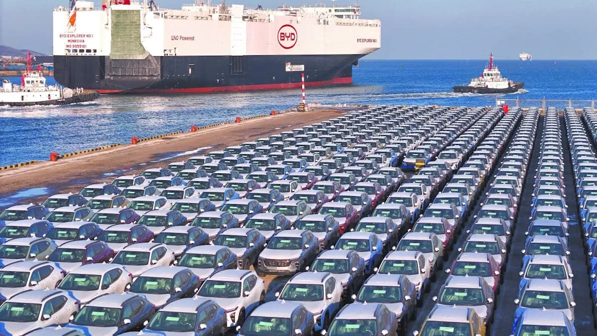 Importaciones de autos chinos a México caen 31.1% tras nuevos aranceles