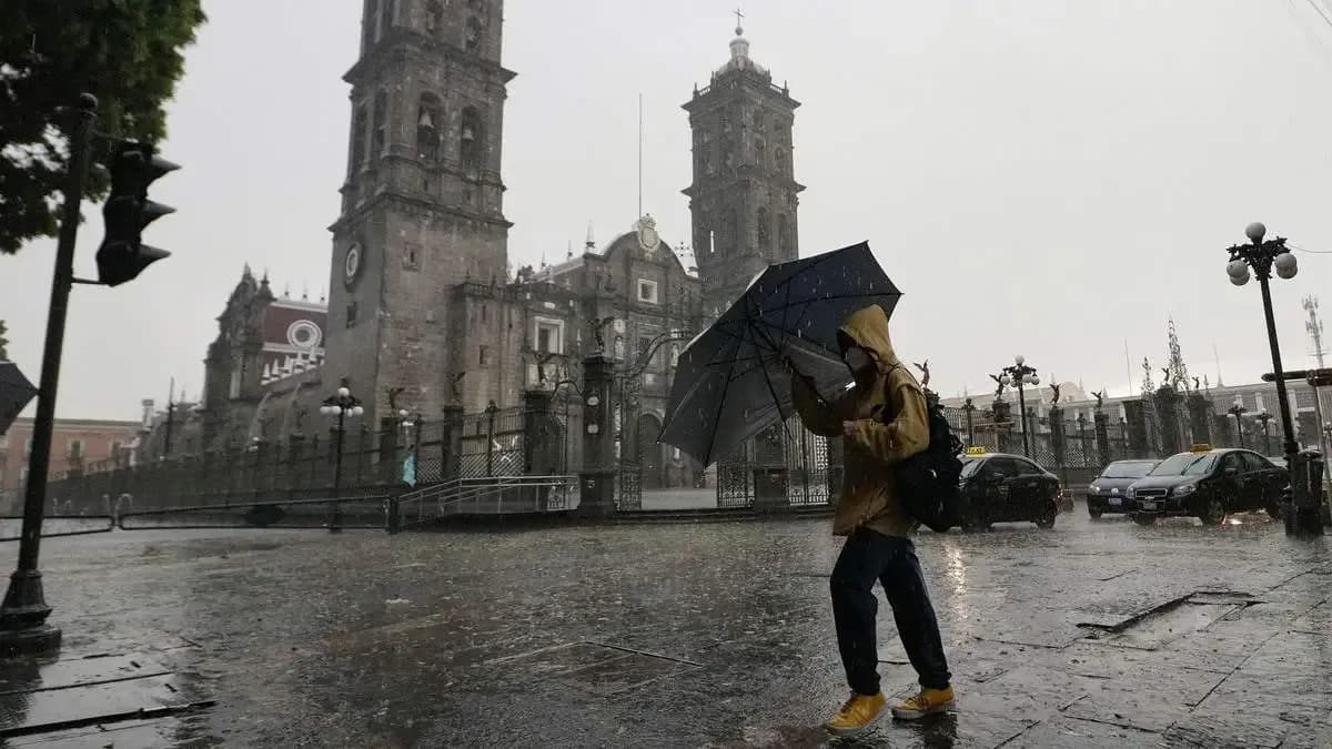 Gobierno de la Ciudad de Puebla prevé lluvias durante el día y mayor intensidad por la tarde