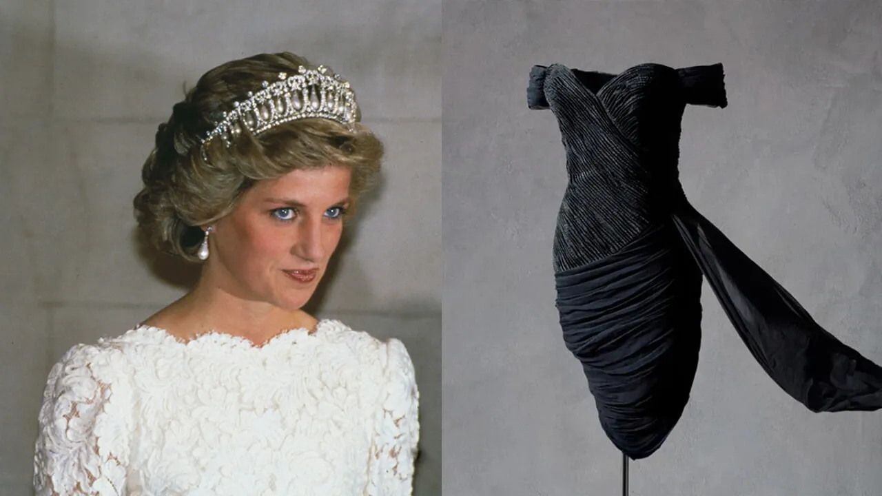 El “revenge dress” de la princesa Diana volverá a subasta casi 30 años después