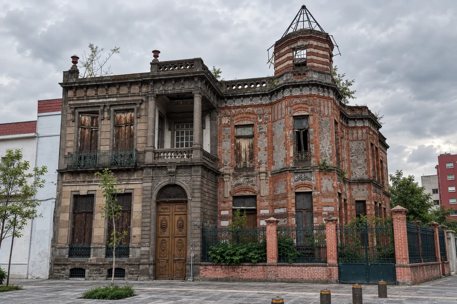 La casa embrujada frente al Paseo Bravo que alimenta leyendas desde hace años
