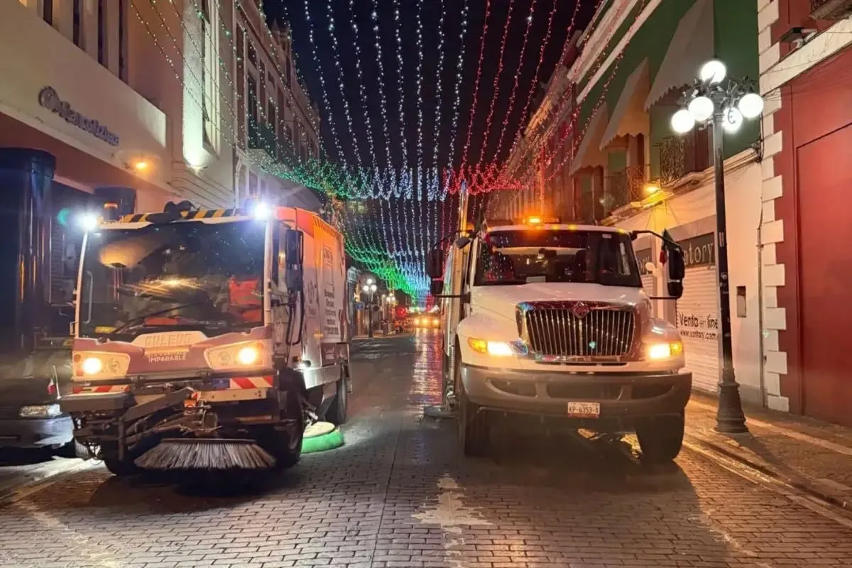 Ayuntamiento de Puebla mantuvo rutas de recolección y reforzó limpieza durante Fiestas Patrias