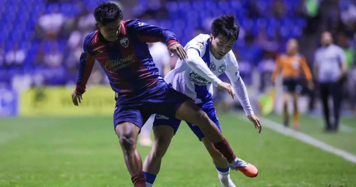 Club Puebla rescata empate frente al Atlante en el Estadio Cuauhtémoc