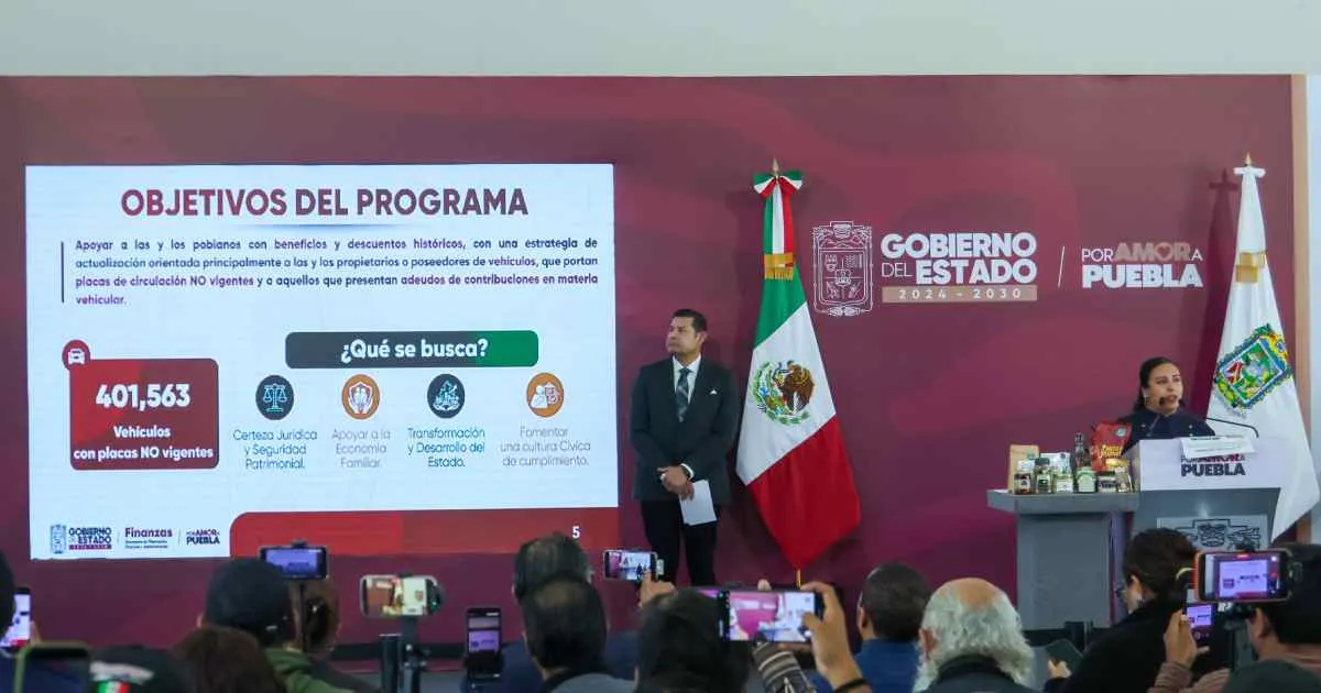 Más de 401 mil vehículos en Puebla tienen placas no vigentes; así pueden regularizarse