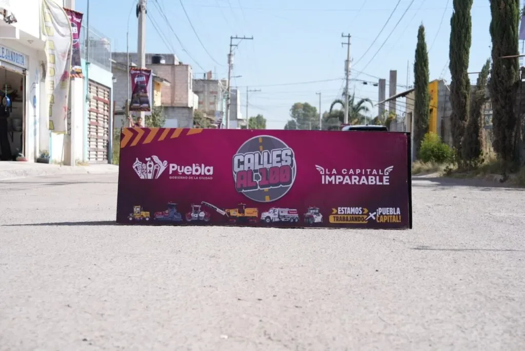 Inicia Gobierno de la Ciudad rehabilitación vial en San Francisco Totimehuacan