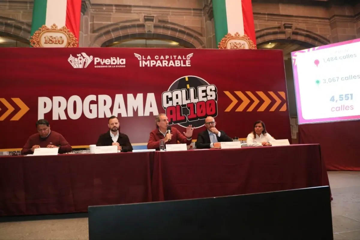 Gobierno de la Ciudad destina 806 mdp al mantenimiento vial de Puebla capital