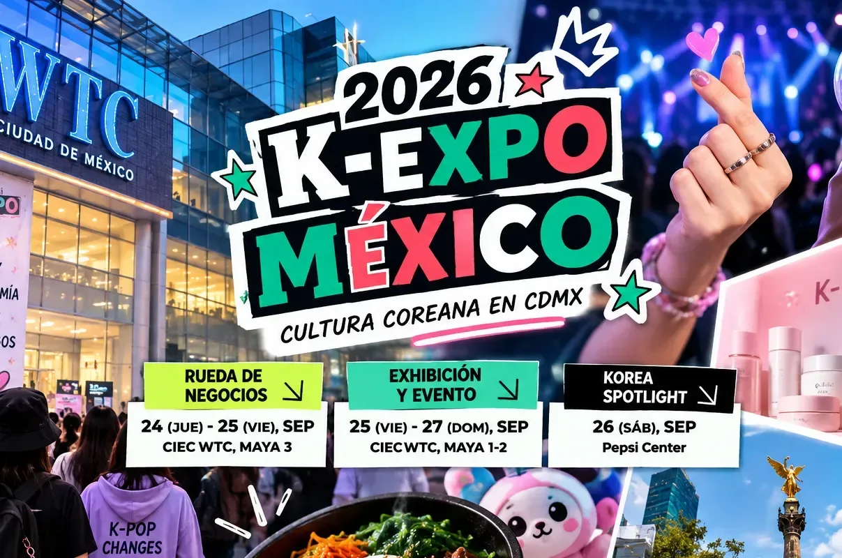 K-pop, comida y belleza coreana toman este fin de semana la Ciudad de México