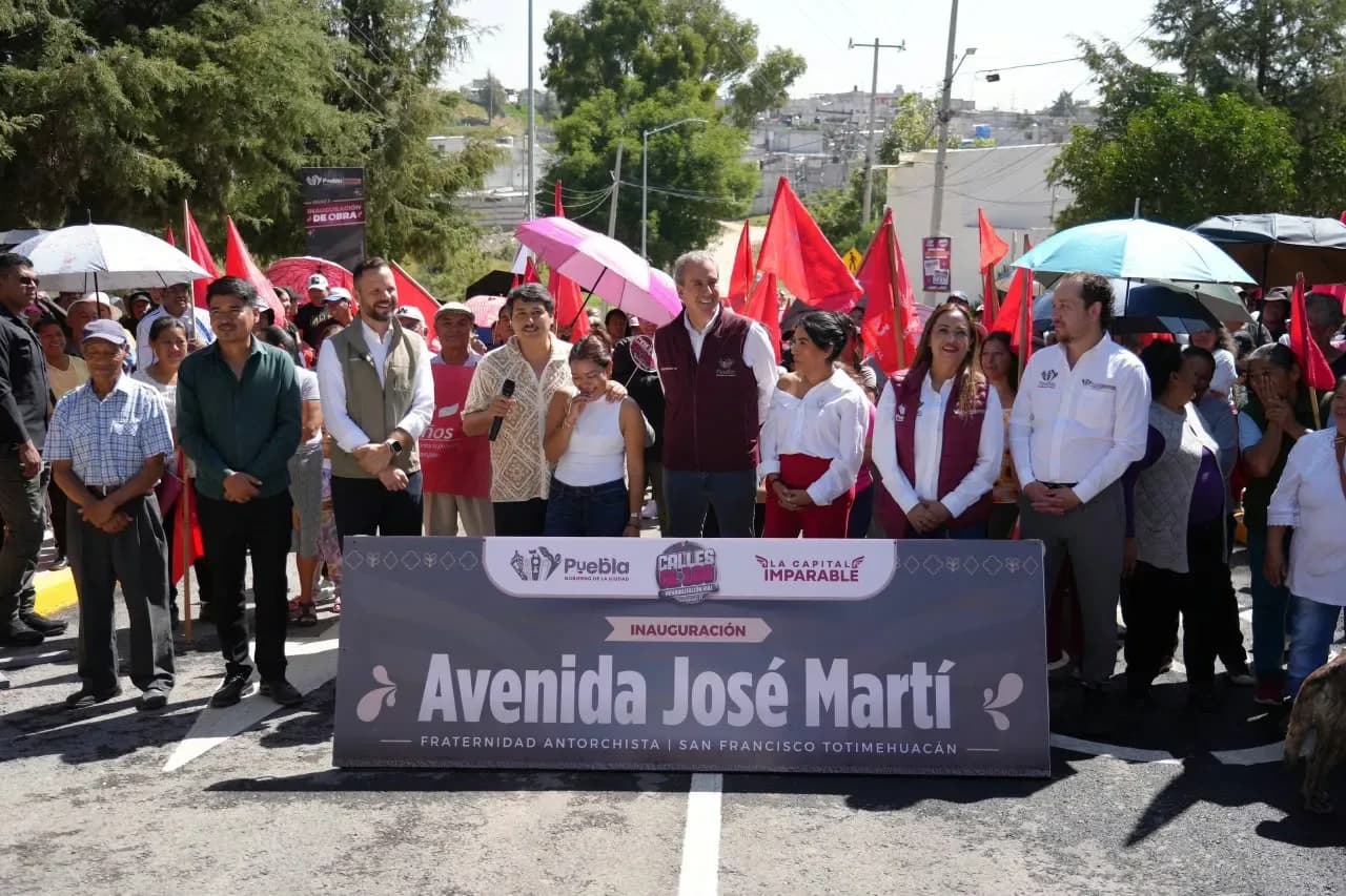 Gobierno de la Ciudad mejora vialidad en Fraternidad Antorchista