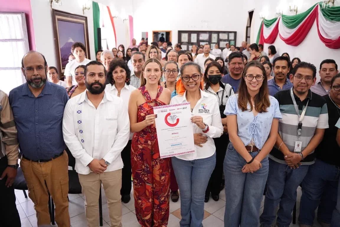 Atlixco alcanza la máxima categoría nacional de calidad turística