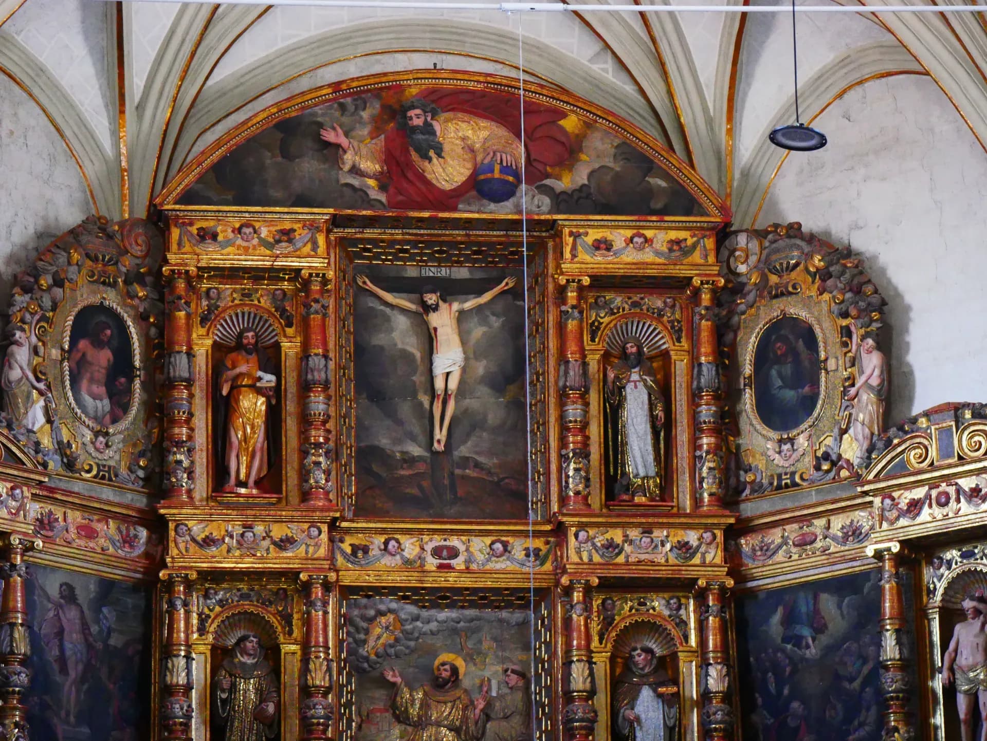 Huejotzingo resguarda un retablo del siglo XVI que ha sobrevivido hasta hoy