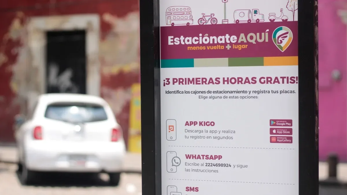 Uso de parquímetros crece 14.7% en Puebla y Kigo se mantiene entre las opciones utilizadas