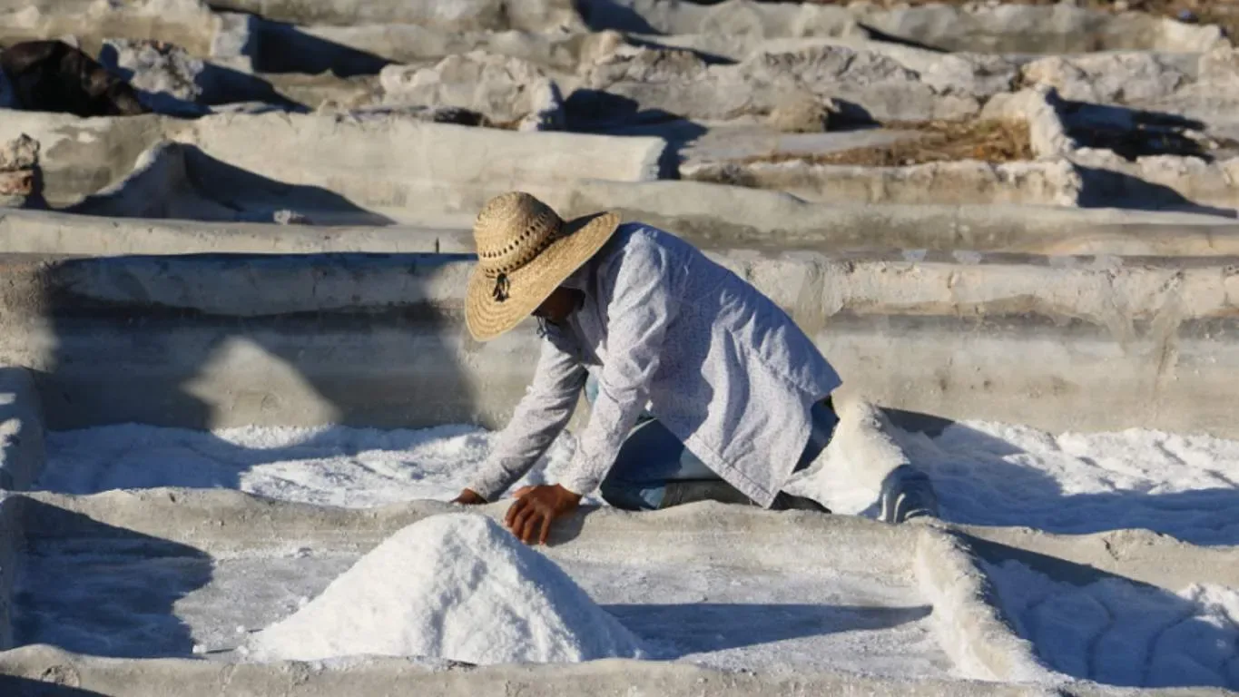 Productores buscan proteger la sal de manantial de la Mixteca poblana
