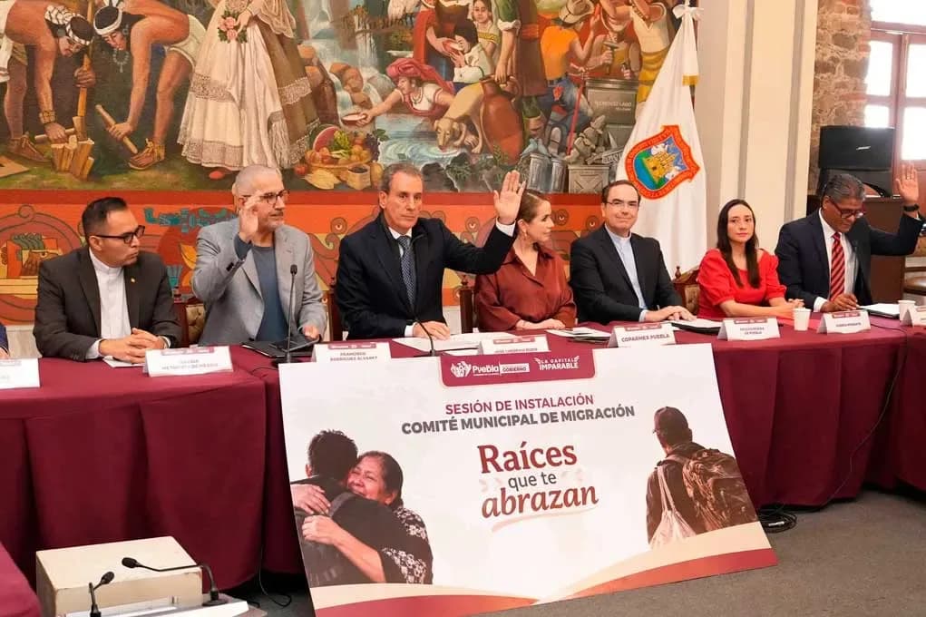 Gobierno de la Ciudad instala primer Comité Municipal de Migración en Puebla