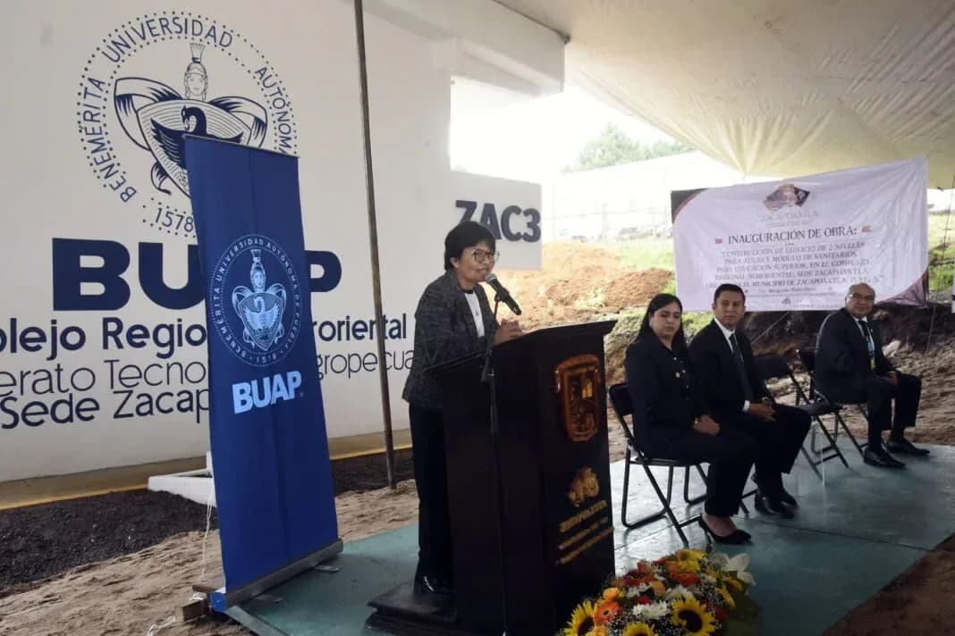 Zacapoaxtla estrena edificio universitario para cerca de 200 estudiantes