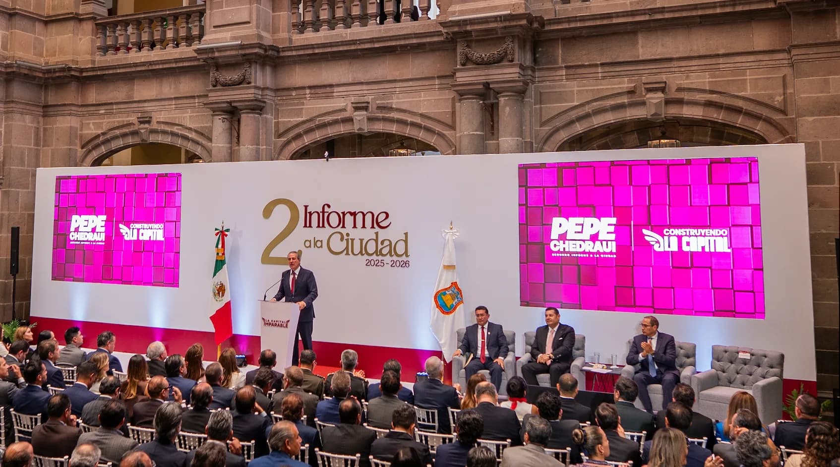 Gobierno de la Ciudad reporta avances en calles, seguridad y servicios durante su segundo año
