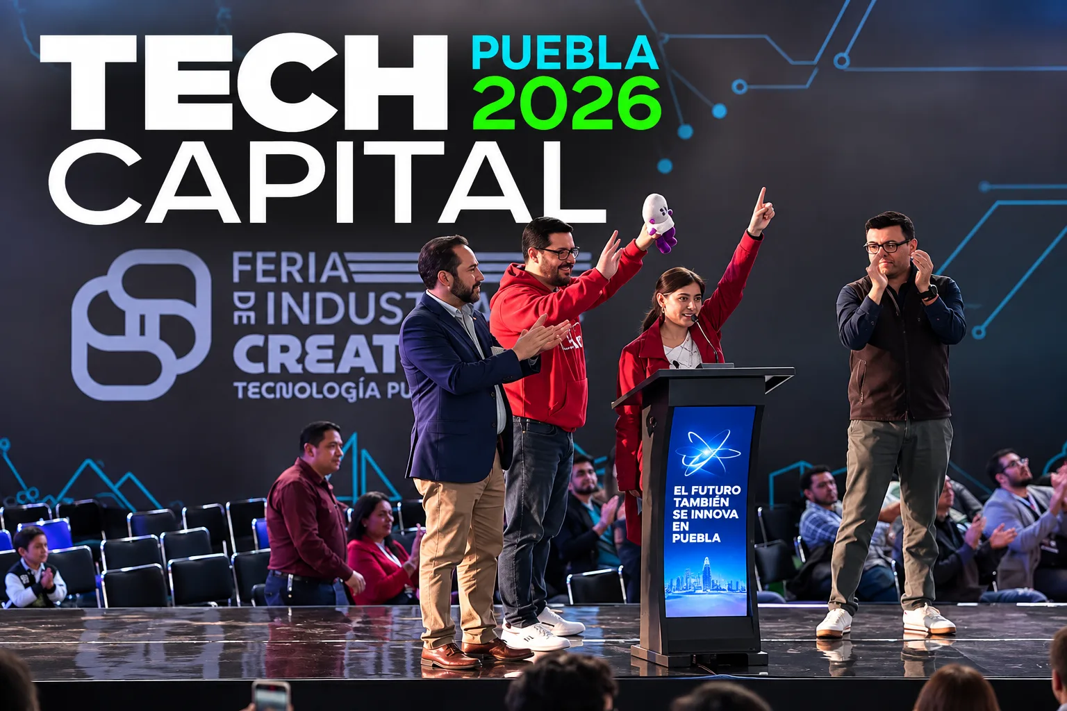 Robótica, impresión 3D y creatividad: lo que dejó la feria tecnológica de Puebla