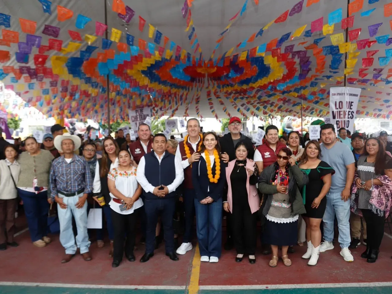 Gobierno de la Ciudad presenta resultados y servicios para familias de San Miguel Canoa