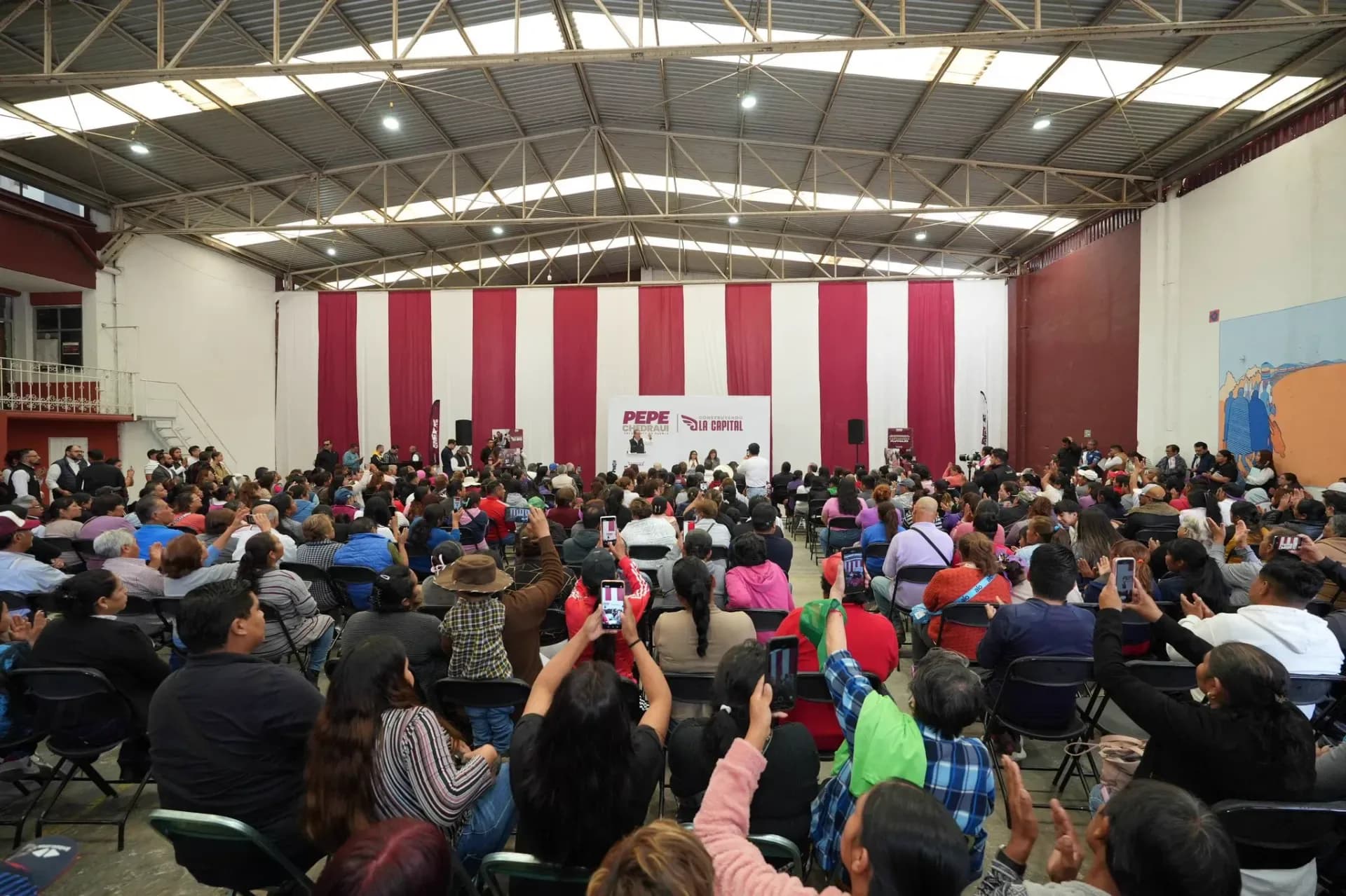 El Gobierno de la Ciudad recorrió 12 juntas auxiliares para presentar resultados