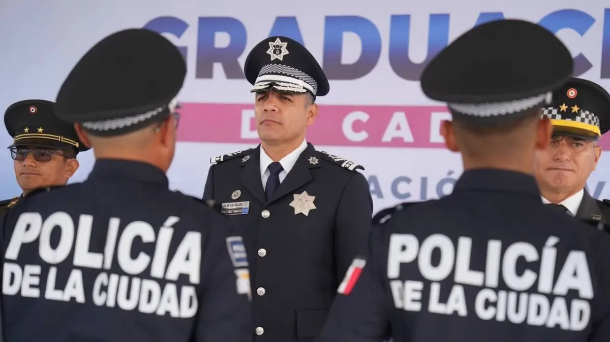 Gobierno de la Ciudad suma 83 nuevos policías tras graduación de cadetes
