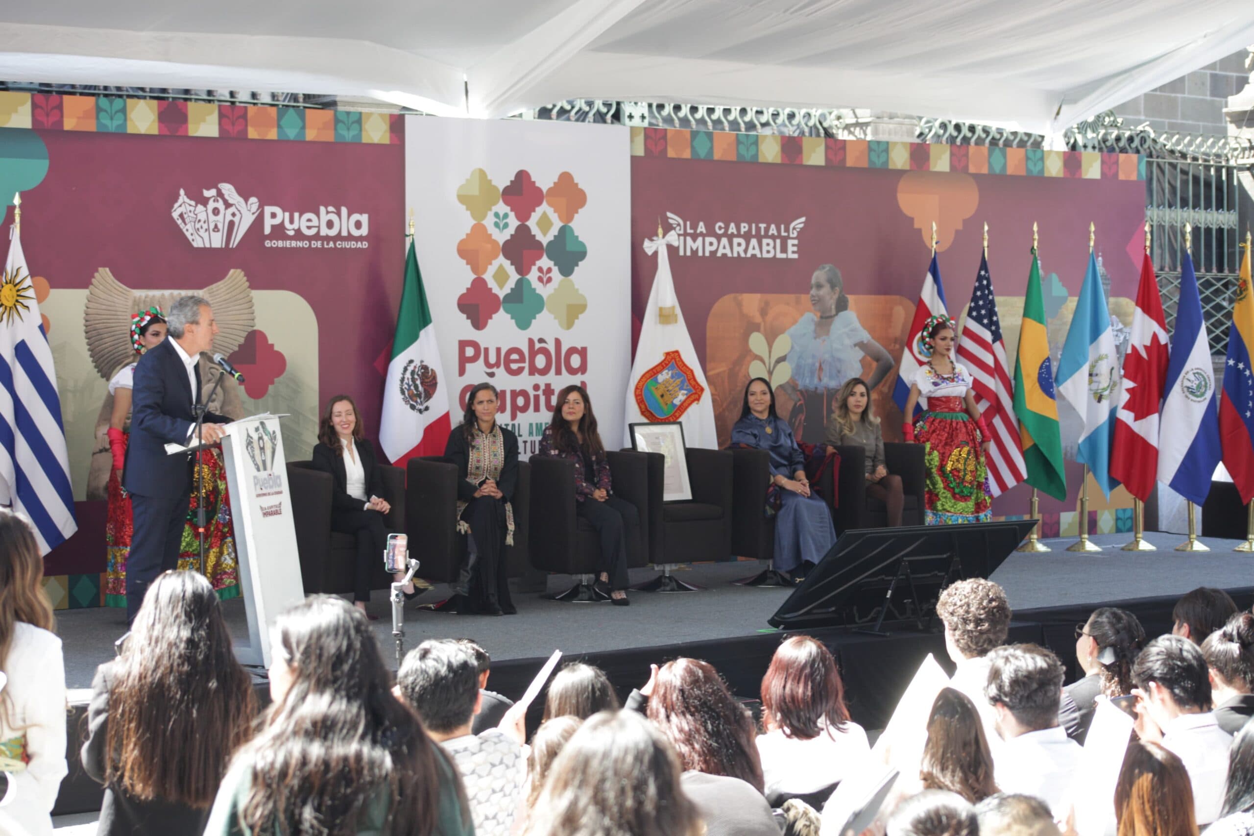 Designan a Puebla Capital Americana de la Cultura 2026 por su riqueza histórica y artística