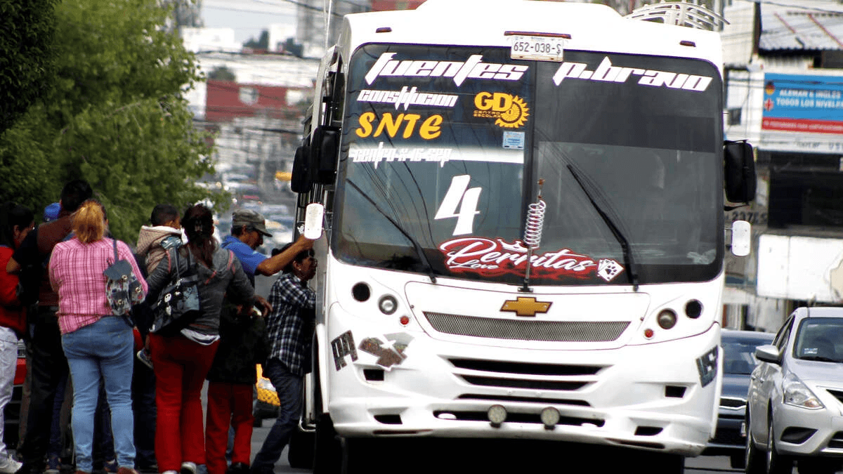 Advierten paro del transporte público en Puebla el próximo 3 de febrero