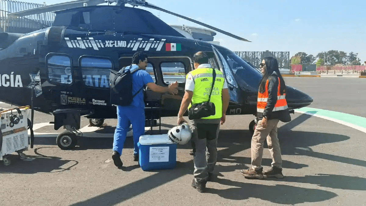 Dona hígado hombre fallecido en accidente en Puebla