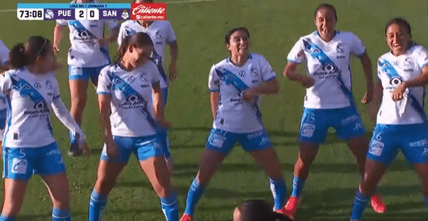 Puebla Femenil se impone en casa y vence 2-0 a Santos
